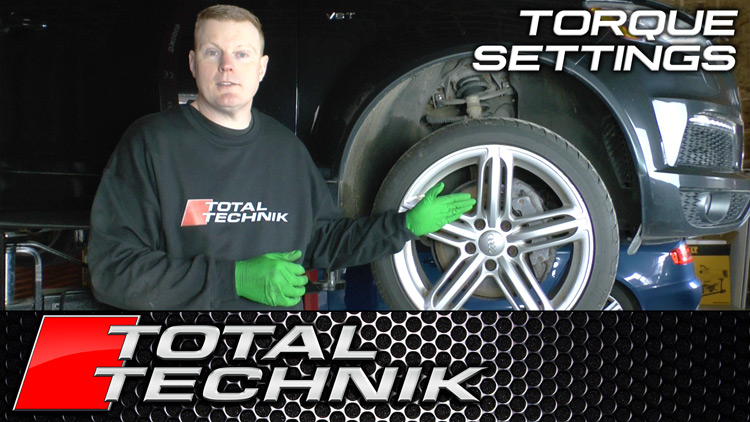 Correct Torque Settings For Wheel Bolts - Audi Q7 