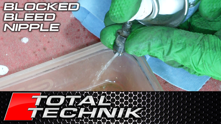 How to Clean a Blocked Brake Bleed Valve (Nipple) - ALL MAKES & MODELS
