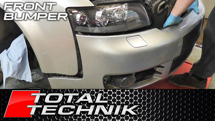 How to Remove Front Bumper - Audi A4 S4 - B6 - 2001-2005