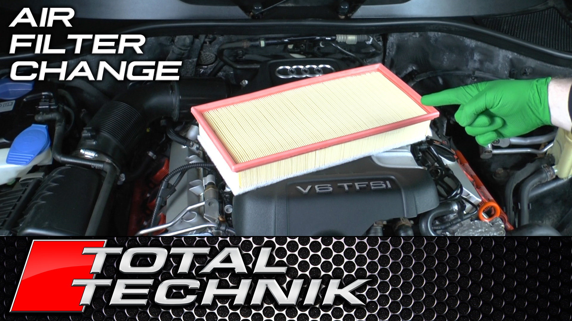 How to Change Air Filter - Audi Q7 - 4L (2005 - 2015)