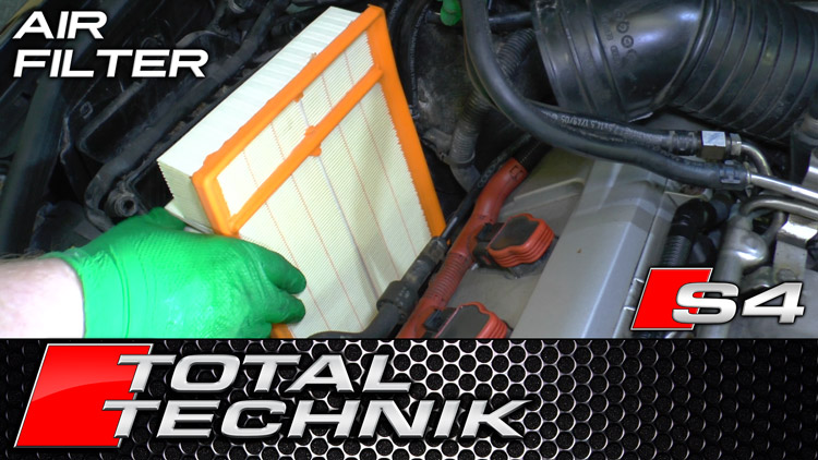 How to Change Air Filter for Your Audi S4 - 4.2 V8 - B6 B7 (2003-2008)