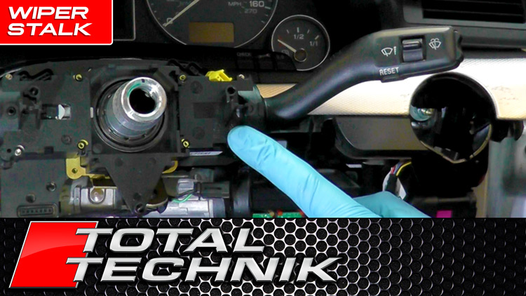 How to Remove Wiper Stalk Switch COMPLETE GUIDE Audi A4 S4 RS4 B6 B7 (2001-2008)