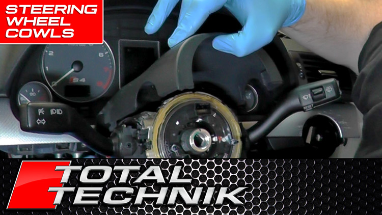 How to Remove Steering Wheel Cowls COMPLETE GUIDE Audi A4 S4 RS4 B6 B7 (2001-2008)