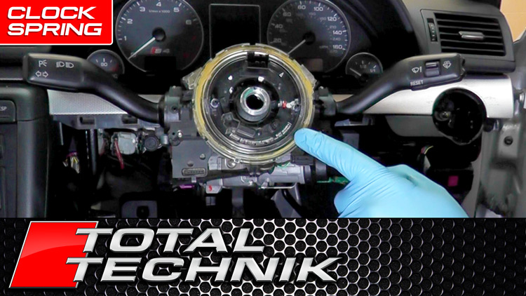 How to Remove Clock Spring (aka Squib) COMPLETE GUIDE Audi A4 S4 RS4 B6 B7 (2001-2008)