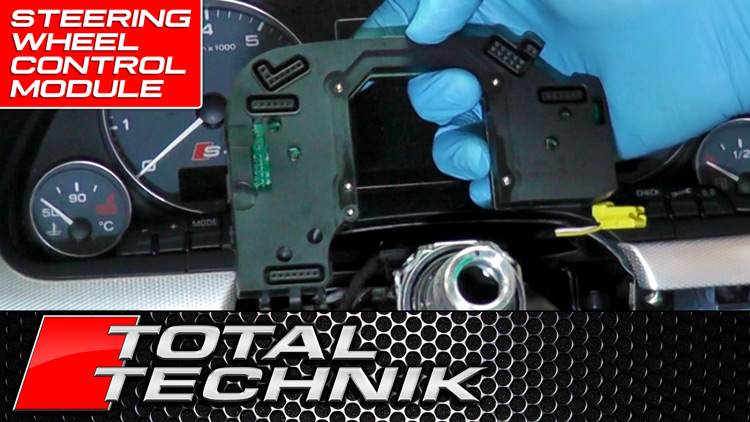 How to Remove Steering Wheel Control Module COMPLETE GUIDE Audi A4 S4 RS4 B6 B7 (2001-2008)