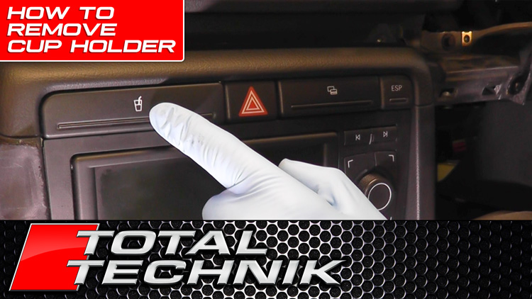 How to Remove Cup Holder COMPLETE GUIDE Audi A4 S4 RS4 B6 B7 2001-2008