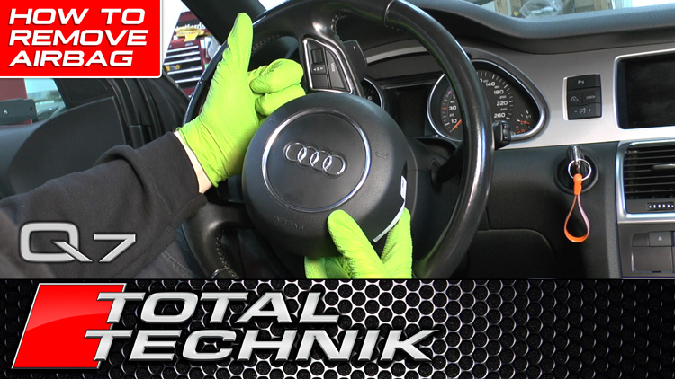 How to Remove Airbag Audi Q7 4L 2005-2015 COMPLETE DIY GUIDE