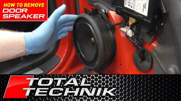 How to Remove Speaker from Door Audi A4 S4 RS4 (B6 B7)