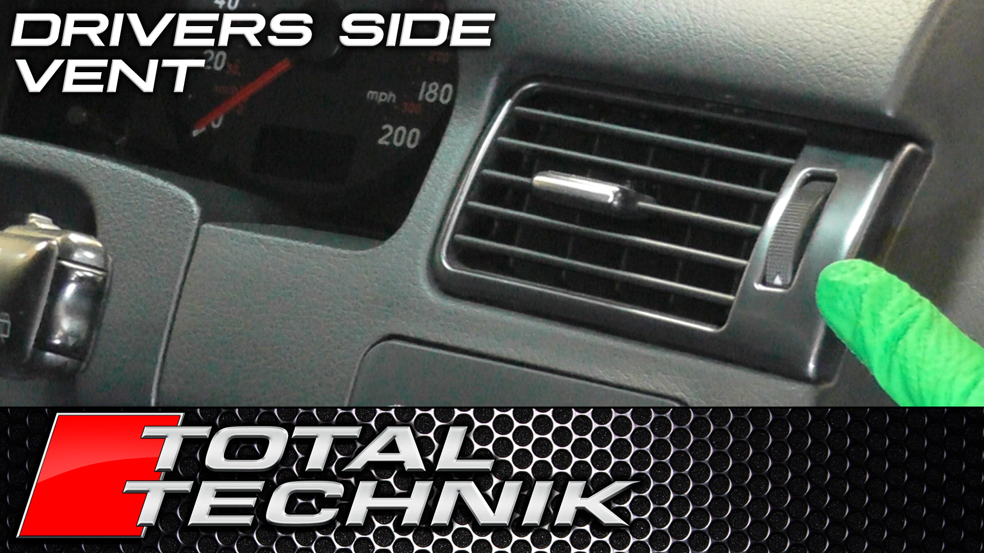 How to Remove Drivers Side Climate Control Vent - Audi A6 S6 RS6 (C5) - 1997-2005