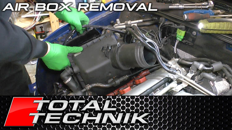 How to Remove Airbox - Audi A4 S4 RS4 - B6 B7- 2001-2008