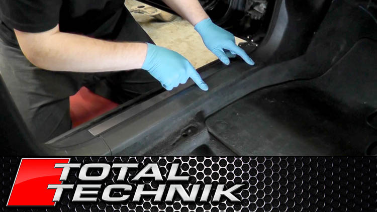 How to Remove Lower Footwell Sill A Pillar Trim - Audi A4 S4 RS4 - B6 B7 - 2001 2008