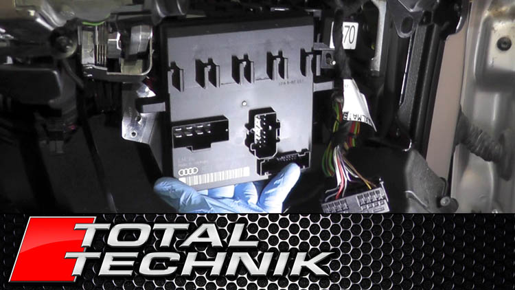 How to Remove Comfort Control Module Power Supply ECU - Audi A4 S4 - B6 B7 - 2001-2008