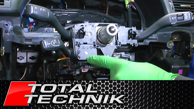 How to Remove Cruise Control Stalk - Audi A4 S4 RS4 - B6 B7 - 2001-2008