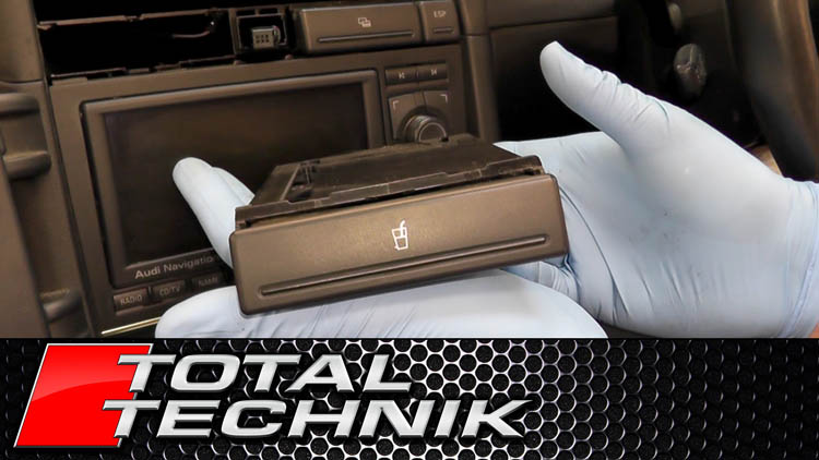 How to Remove Cup Holder (Cabriolet) - Audi A4 S4 RS4 - B6 B7 - 2001-2008