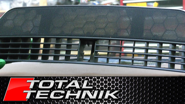 How to Remove Dashboard Speaker Grille - Audi A4 S4 - B6 B7 - 2001-2008