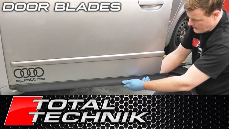 How to Remove Door Blades Moulding Trim - Audi A4 S4 - B6 B7 - 2001-2008