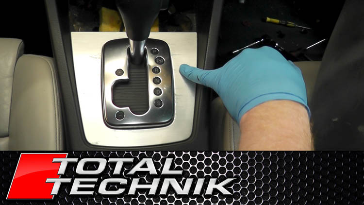 How to Remove Gear Stick Surround Trim AUTO AUTOMATIC - Audi A4 S4 RS4 - B6 B7 - 2001-2008