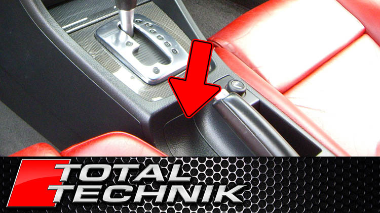 How to Remove Centre Console Handbrake Insert - Audi A4 S4 RS4 - B6 B7 - 2001-2008