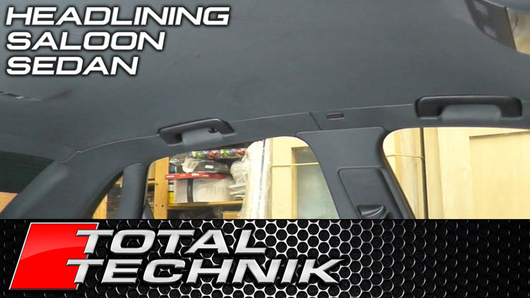 How to Remove Headlining COMPLETE PROJECT - Audi A4 S4 RS4 - B6 B7 - Saloon/Sedan (Non-Sunroof)