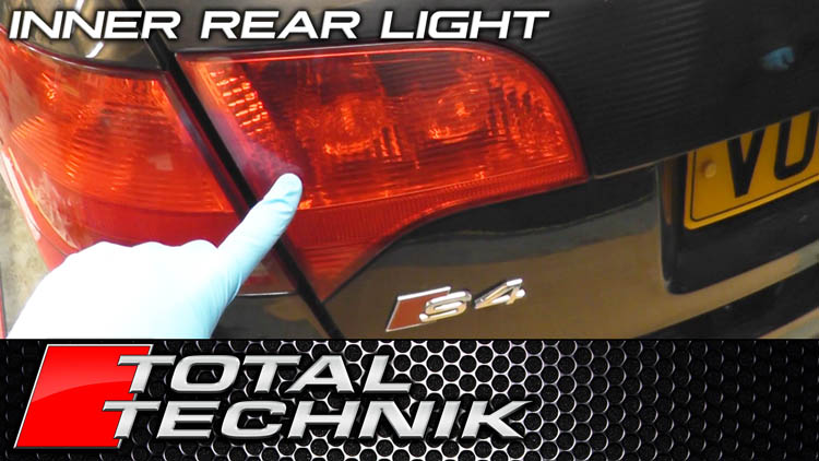 How to Remove Rear Tail Light (Inner) - Audi A4 S4 RS4 (B7)