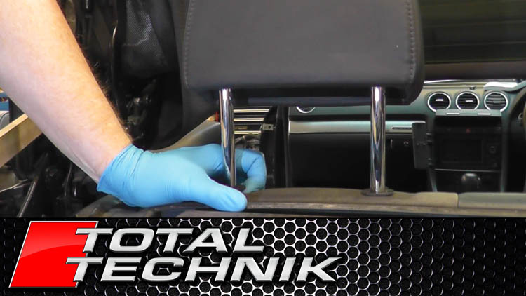 How to Remove Rear Seats, Headrests & Headrest Guides (CABRIOLET) - Audi A4 S4 RS4 - B6 B7 - COMPLETE PROJECT