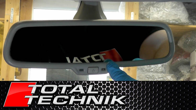 How to Remove Rear View Mirror - Audi A4 S4 RS4 - B6 B7 - 2001-2008