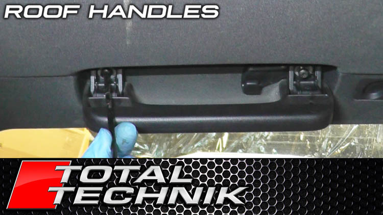 How to Remove Roof Headlining Handles - Audi A4 S4 RS4 - B6 B7 - 2001 2008