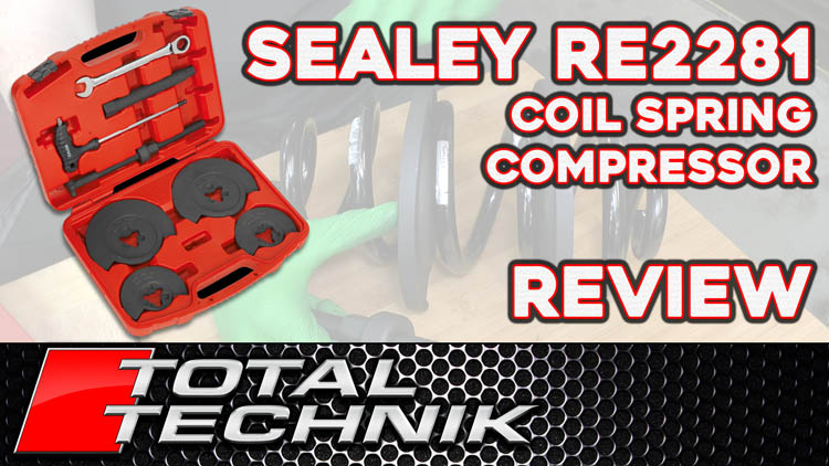 Sealey RE2281 Coil Spring Compressor - Overview and Review!
