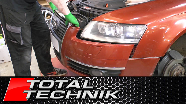How to Remove Front Bumper - Audi A6 S6 RS6 - C6 4F - 2004-2011