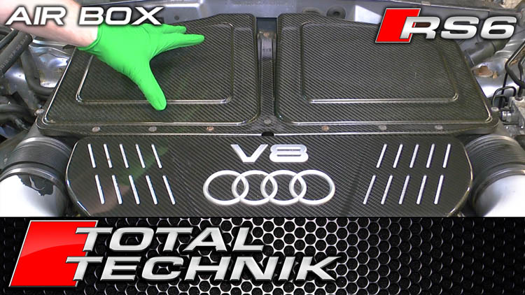 How to Remove Air Box (4.2 Twin Filter) - Audi A6 S6 RS6 - C5 - 1997-2005