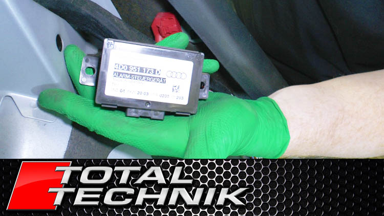 How to Remove Alarm Motion Sensor - Audi A6 S6 RS6 - C5 - 1997-2005