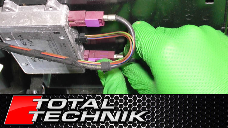 How to Remove Antenna Amplifier (AVANT) - Audi A6 S6 RS6 - C5 - 1997-2005