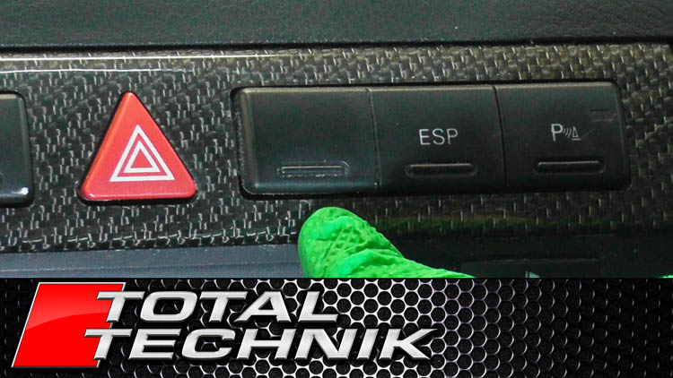 How to Remove Dashboard Blank Button - Audi A6 S6 RS6 - C5 - 1997-2005