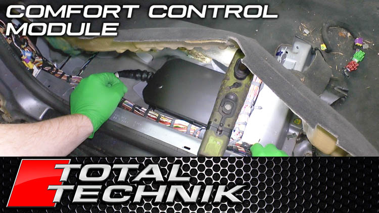 How to Remove Comfort Control Module ECU - Audi A6 S6 RS6 (C5) - 1997-2005