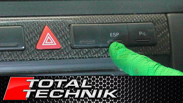 How to Remove ESP Button - Audi A6 S6 RS6 - C5 - 1997-2005