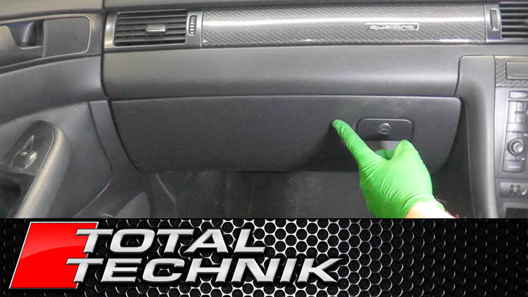 How to Remove Glove Box - Audi A6 S6 RS6 - C5 - 1997-2005