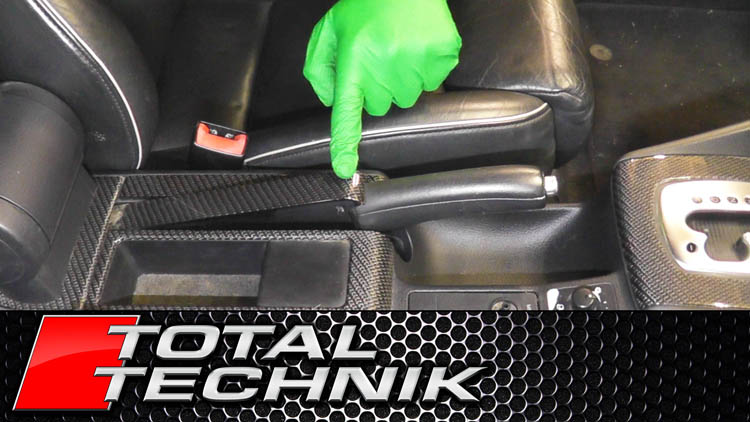 How to Remove Handbrake Top Trim Cover - Audi A6 S6 RS6 - C5 - 1997- 2005