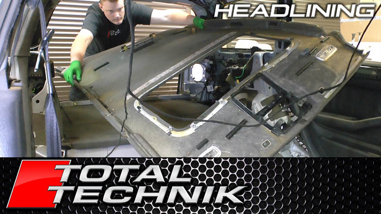 How to Remove Headlining COMPLETE PROJECT - Audi A6 S6 RS6 (C5 1997-2005) - Avant (Estate)