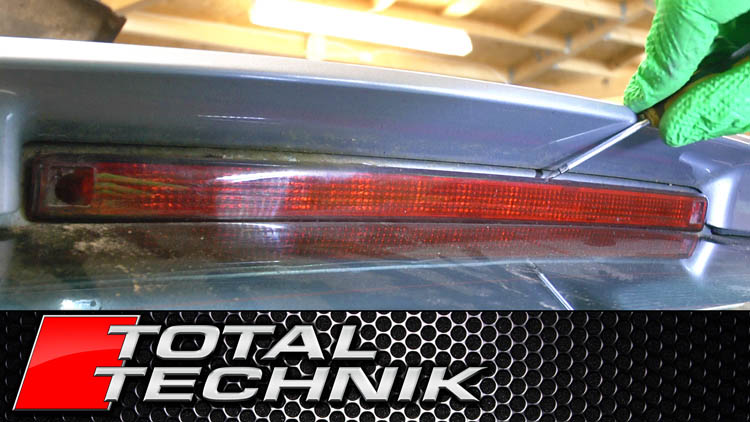 How to Remove High Level Brake Light (AVANT) - Audi A6 S6 RS6 - C5