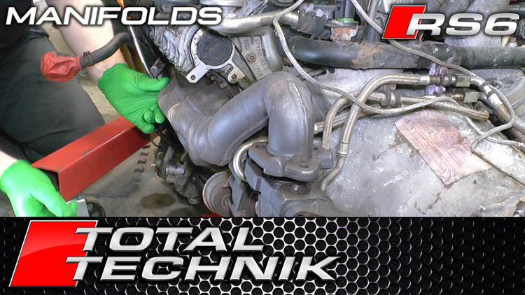 How to Remove Manifold's - Audi RS6 (C5) 1997 - 2005