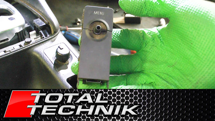 How to Remove Menu Select Button - Audi A6 S6 RS6 - C5 - 1997-2005