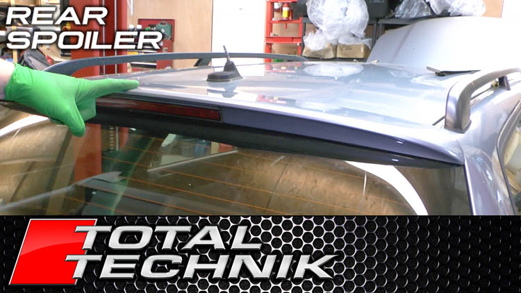 How to Remove Rear Tailgate Spoiler - Audi A6 S6 RS6 (C5) - 1997-2005