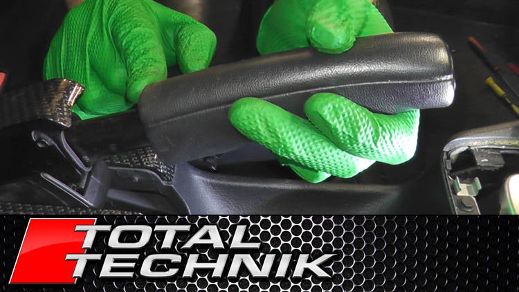 How to Remove Hand Brake Handle Sleeve - Audi A6 S6 RS6 - C5 - 1997-2005