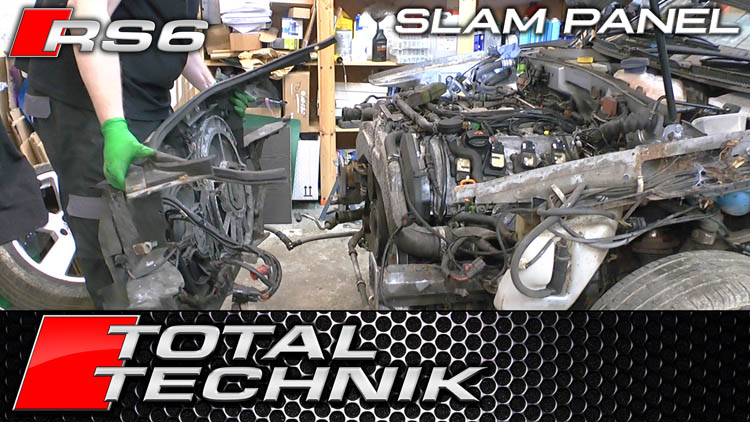 How to Remove Slam Panel Audi RS6 (BCY 4.2 V8) - C5 - 2003-2005 - COMPLETE PROJECT