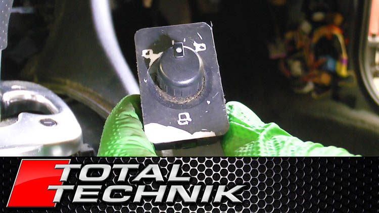 How to Remove Wing Mirror Adjustment Switch - Audi A6 S6 RS6 - C5 - 1997-2005