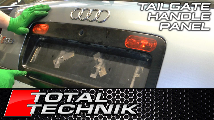 How to Remove Trunk (Boot) Handle Panel - Audi A6 S6 RS6 - C5 - 1997-2005