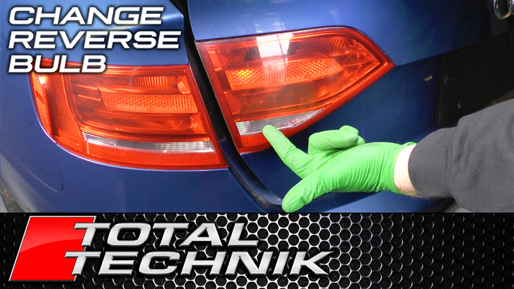 How to Change Reverse Bulb (Saloon/Sedan) - Audi A4 S4 RS4 - B8 (2008-2016)